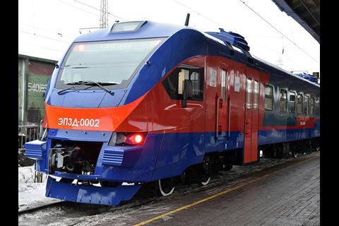 EP3D electric multiple-units were delivered to Kazakhstan.